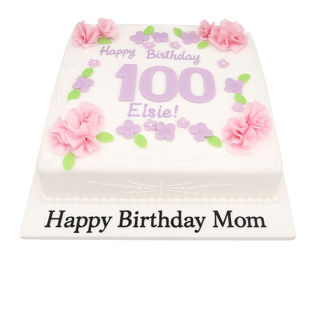100th Birthday Cake