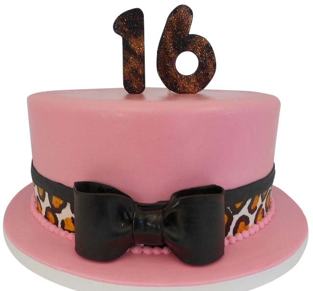 16th Birthday Cake for girls