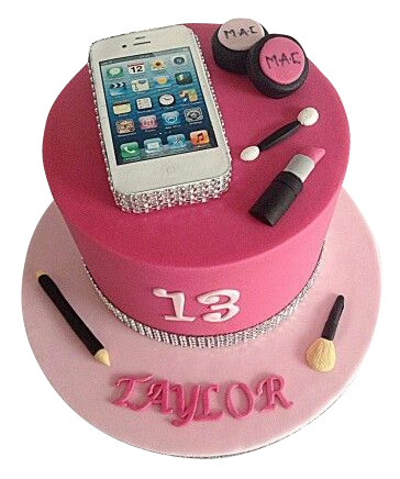 13th Birthday Balloon & Stars Cake | Waitrose & Partners