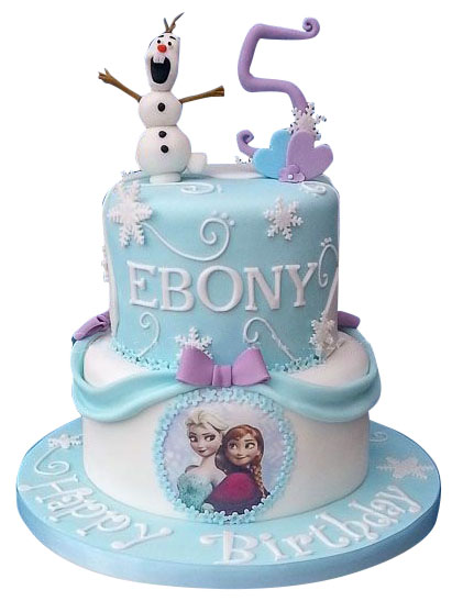 Frozen Elsa Birthday Cake