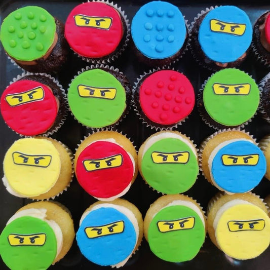 Ninjago Lego Cupcakes