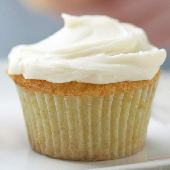 Plain White Cupcakes
