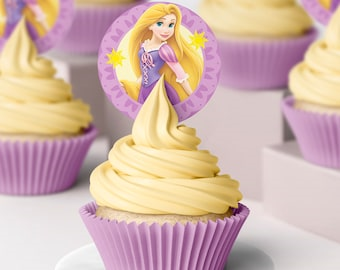 Rapunzel Cupcakes