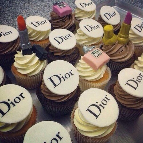 Dior Themed Cupcakes