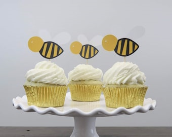 Bee Themed Cupcakes