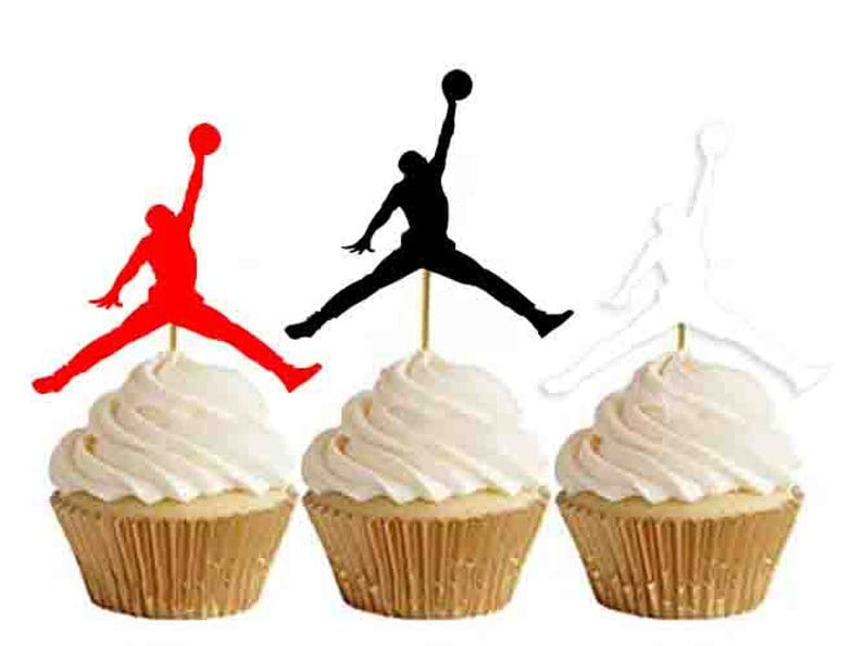 Jordan Themed Cupcakes