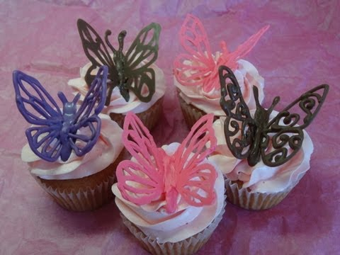 Butterfly Themed Cupcakes