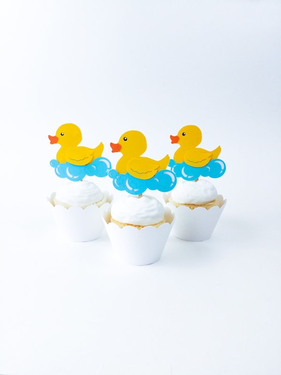 Duck Themed Cupcakes