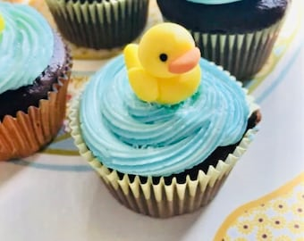 Duck Themed Cupcakes