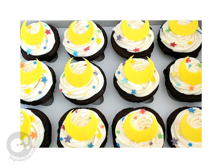 Sailor Moon Cupcakes