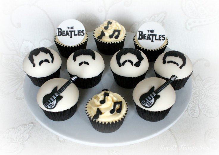 Beatles Cupcakes