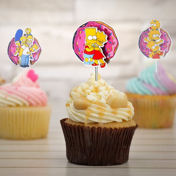 Simpson Cupcakes