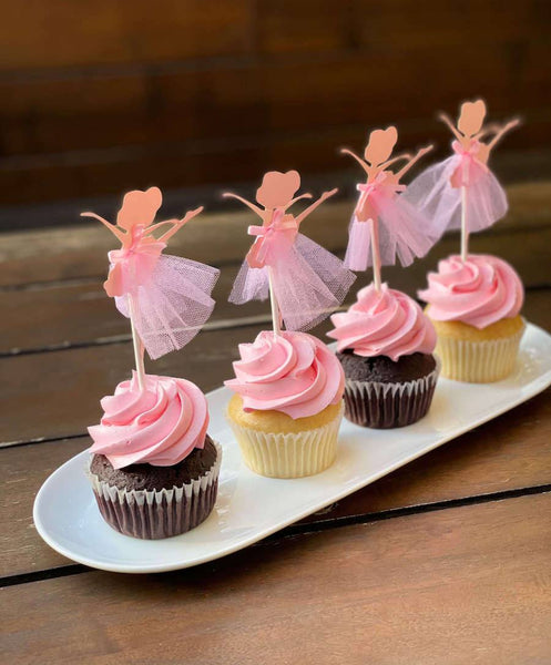 Ballet Themed Cupcakes