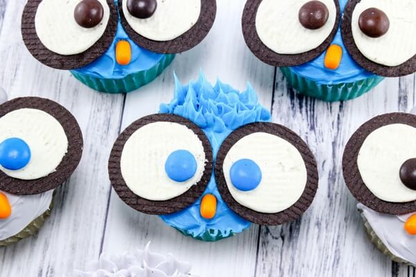 Owl Themed Cupcakes
