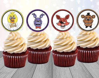 FNAF Themed  Cupcakes
