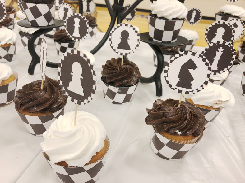 Chess Themed Cupcakes
