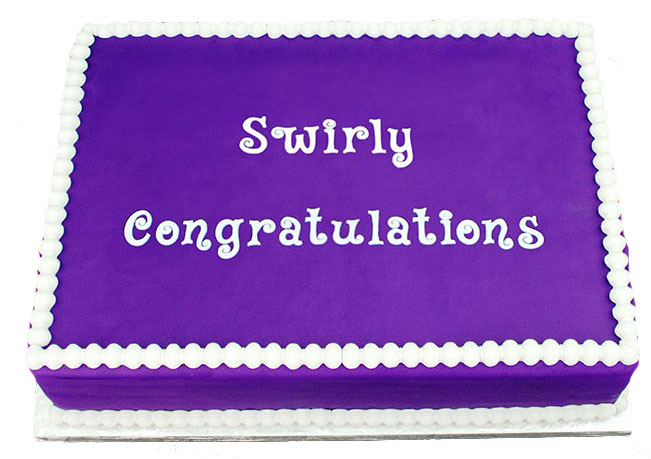 Congratulation Cake