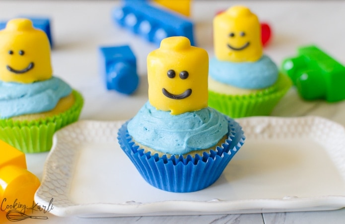 Lego Theme Cupcakes