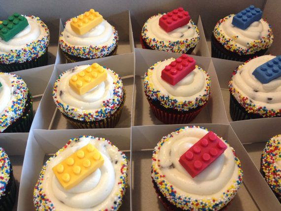 Lego Theme Cupcakes