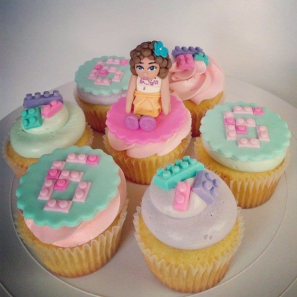 Lego Theme Cupcakes