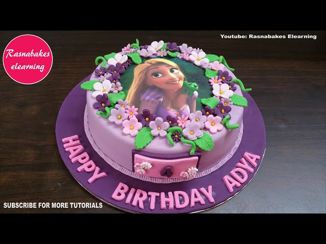Tangled Cake