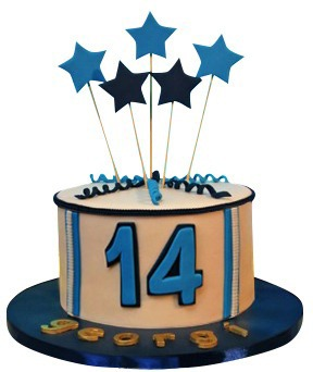 14th Birthday Cake For Boys