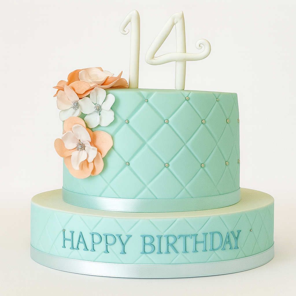 14th Birthday Cake For Girls