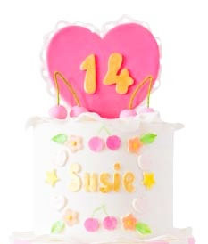 14th Birthday Cake For Girls