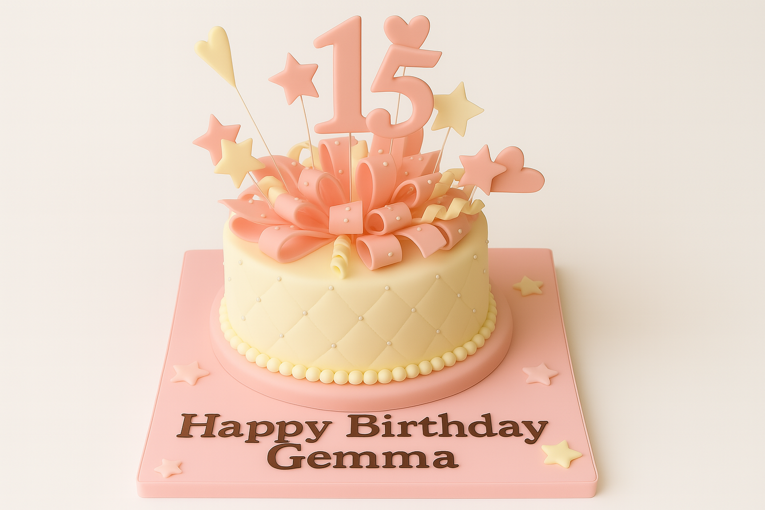 15th Birthday Cake For Girls