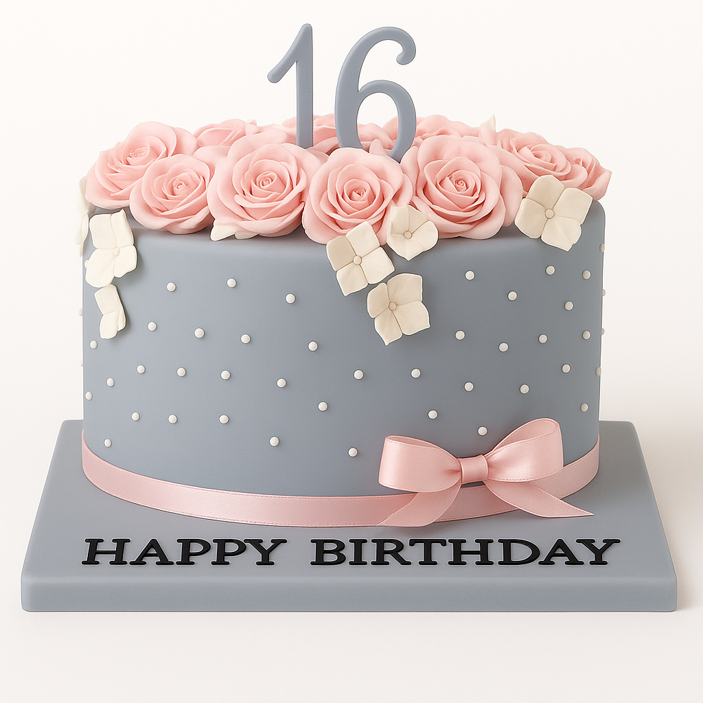 16th Birthday Cake For Girl