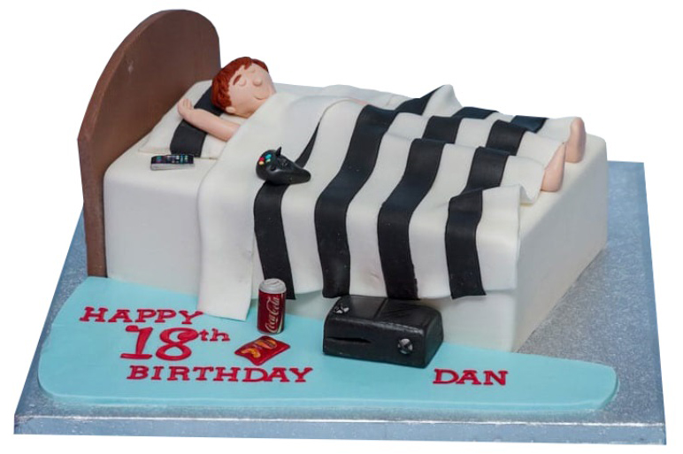 18th birthday cake for a boy