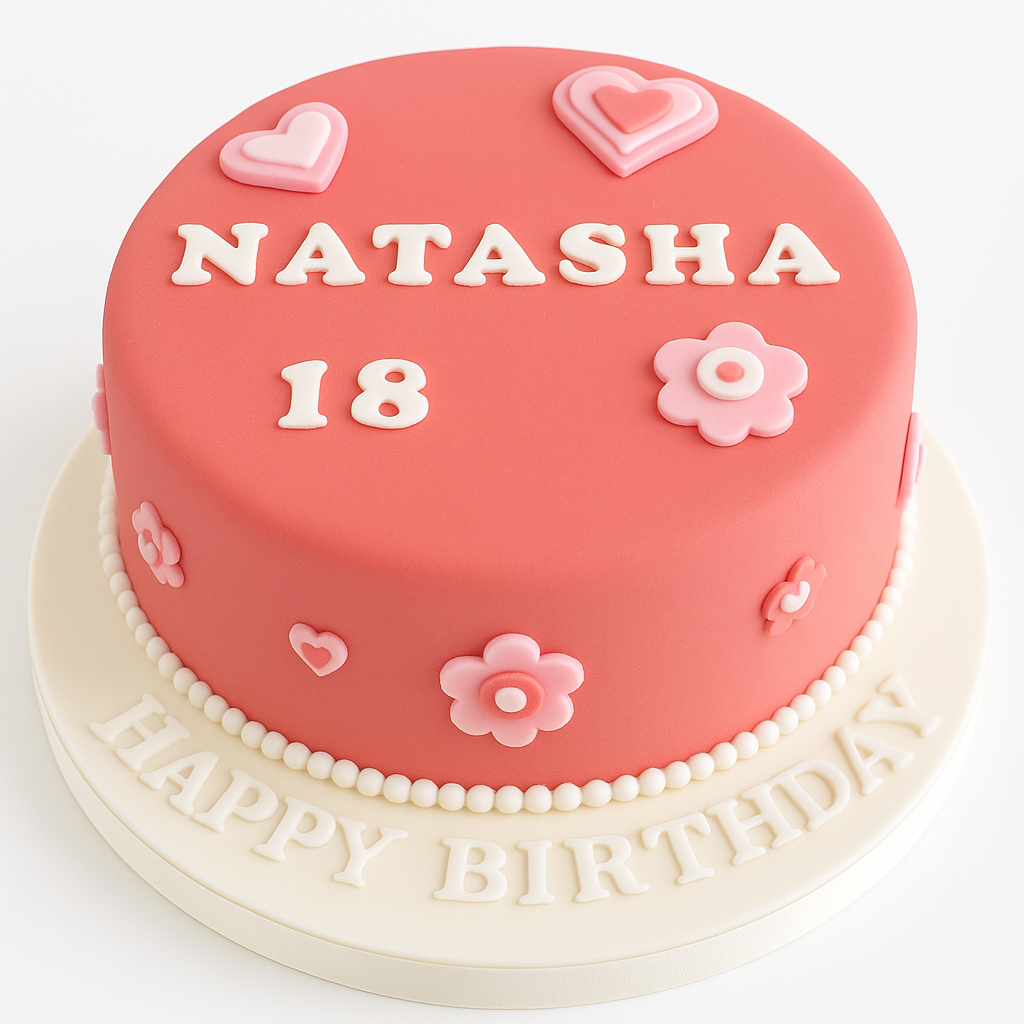 18th Birthday Cake for Girls