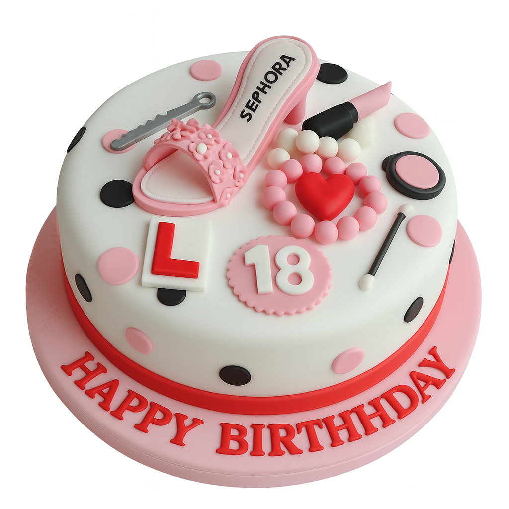 18th Birthday cake for girls