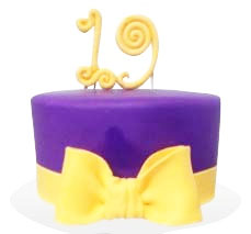 19th Birthday Cake For Girls
