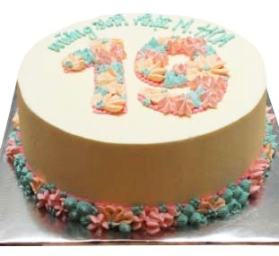 19th Birthday Cake For Girls