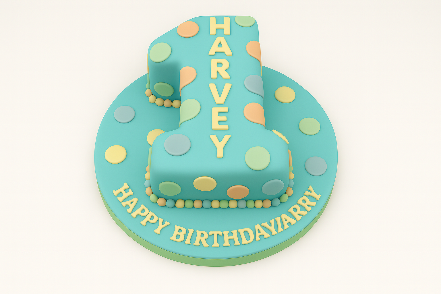 1st Birthday Cake For Boys