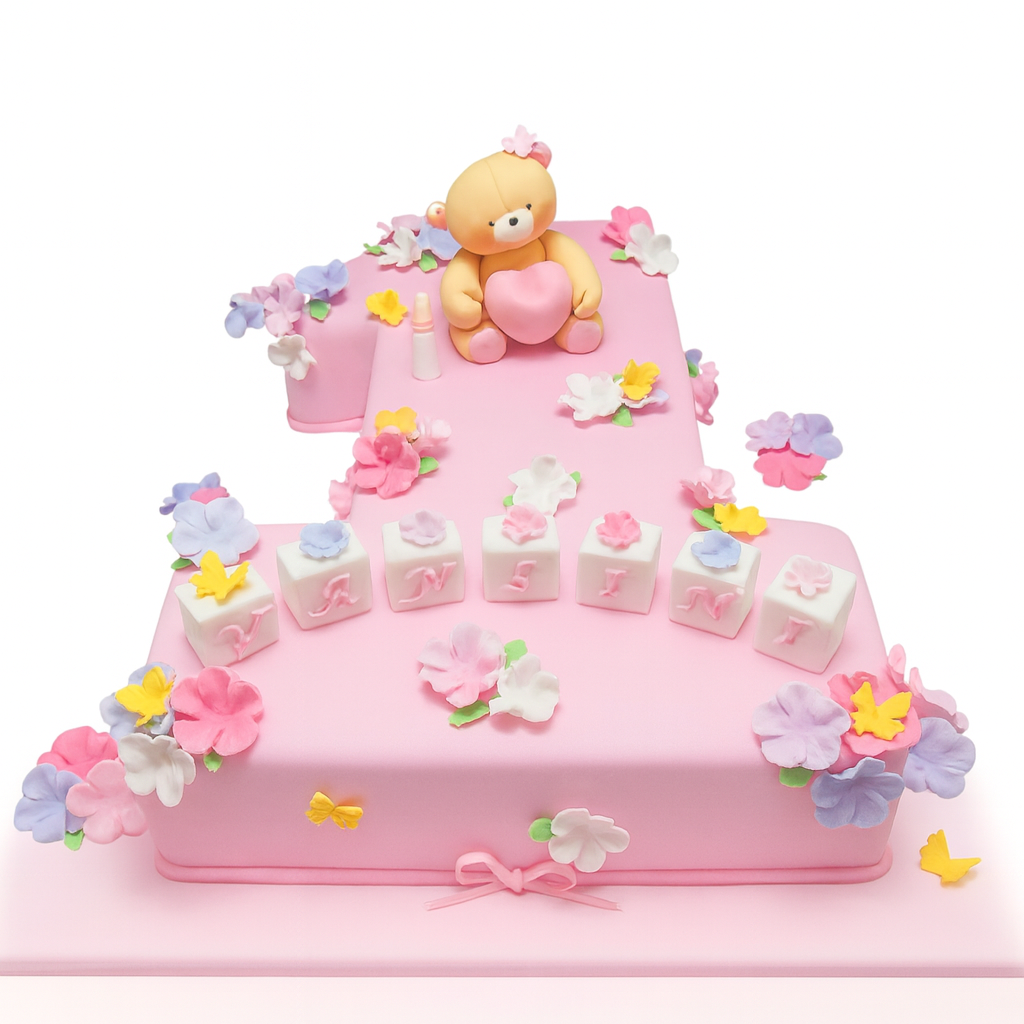 1st Birthday Cake for Girls