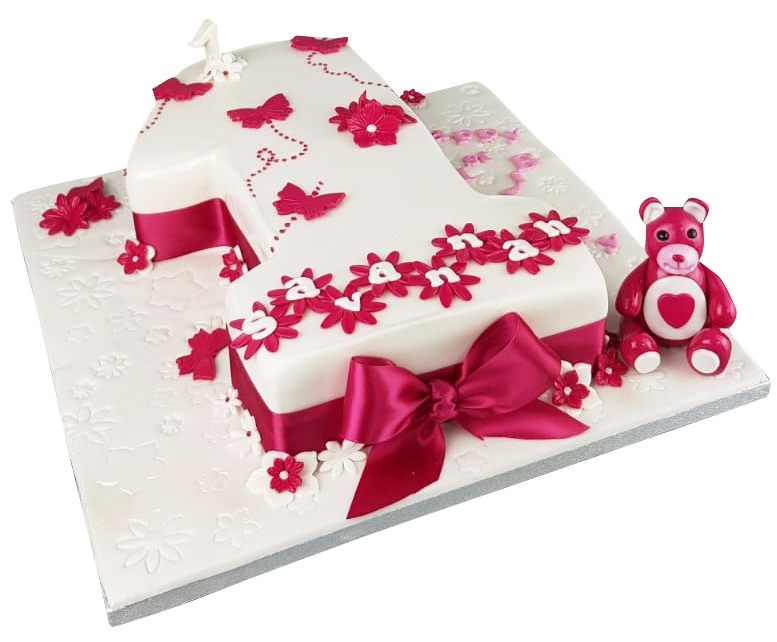 1st Birthday Cake for Girls
