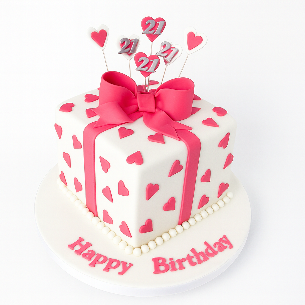 21st Birthday Cake