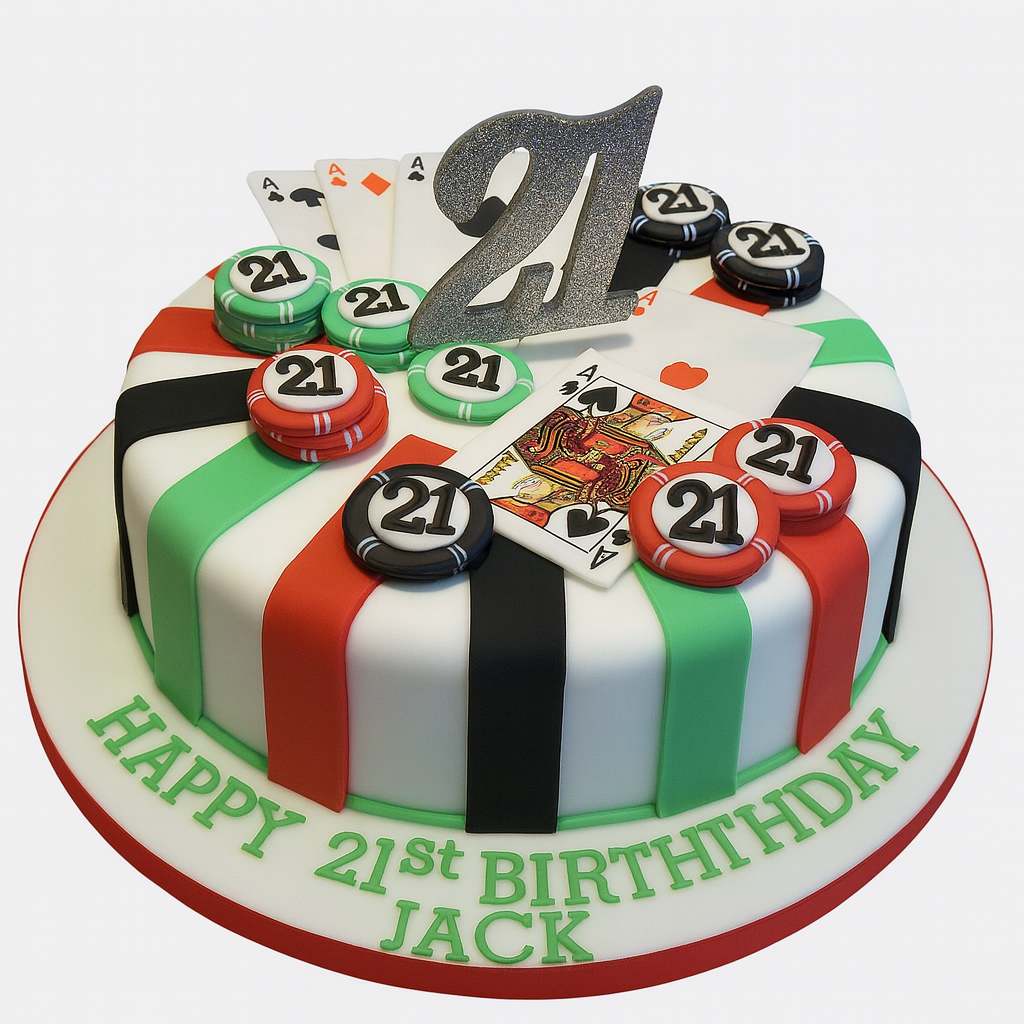 21st Birthday Cake For Boys