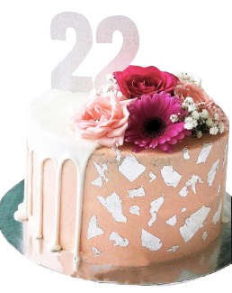 22nd Birthday Cake For Girls