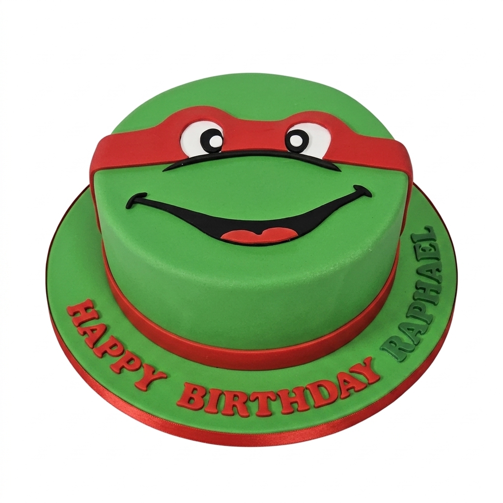Teenage Mutant Ninja Turtles Birthday Cake