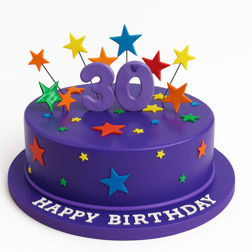 30th Birthday Cake