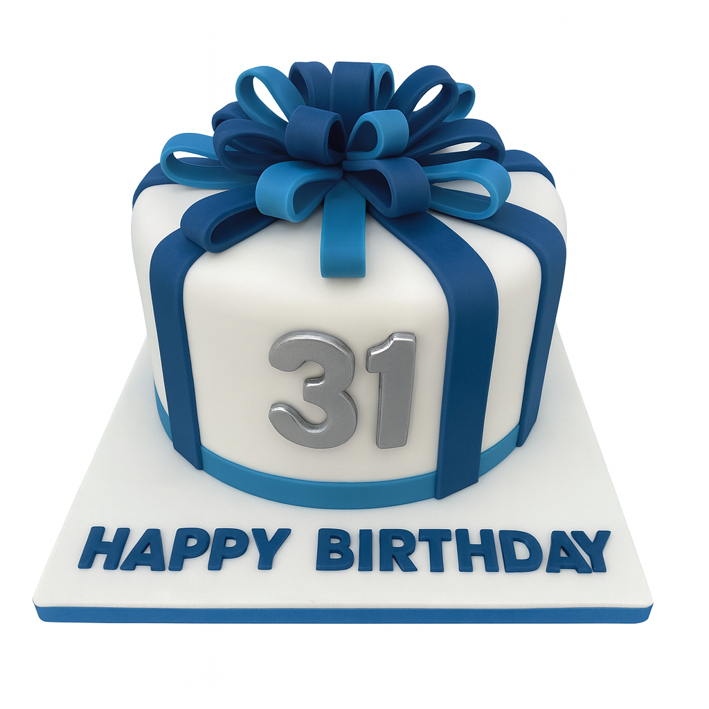 31 birthday cake
