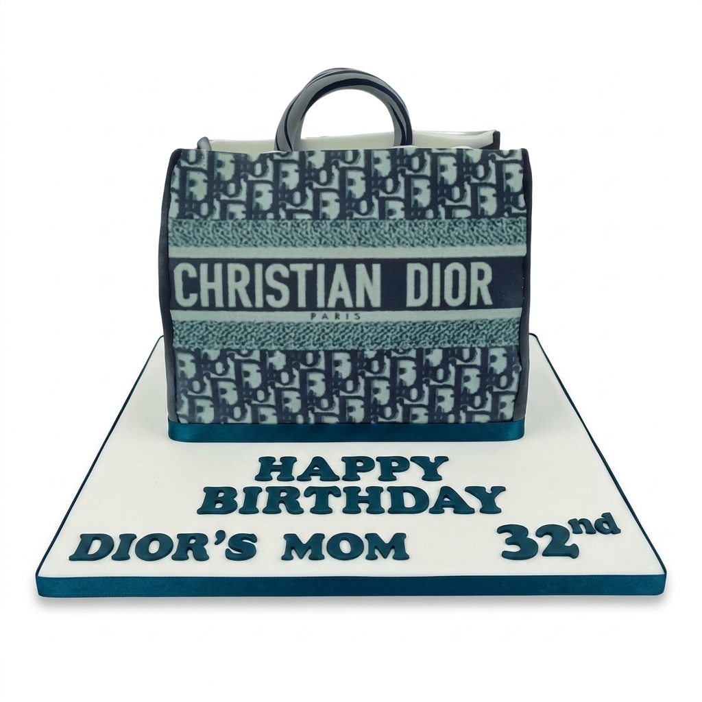 Dior Handbag Birthday Cake