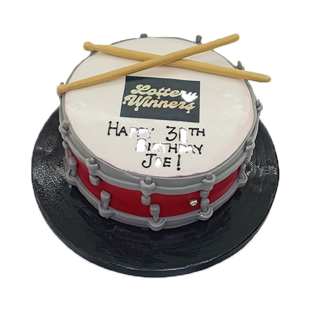 3D Drum Cake
