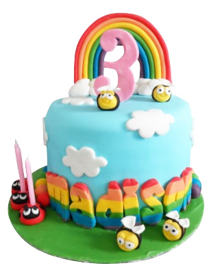 3rd Birthday Cake For Girls