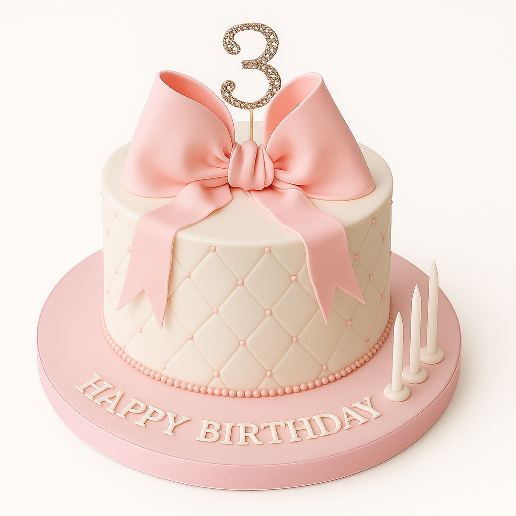 3rd Birthday Cake For Girls