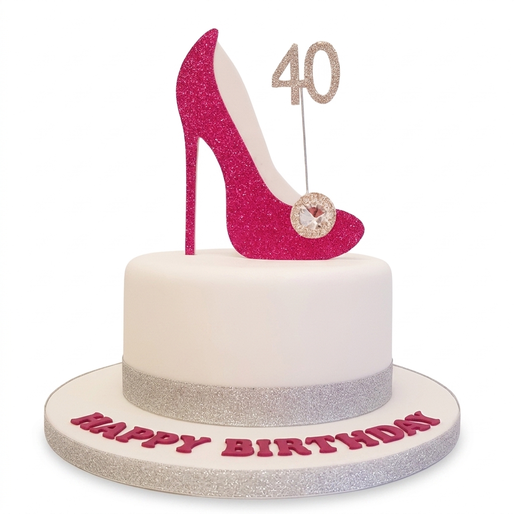 High Heel Birthday Cake for Her