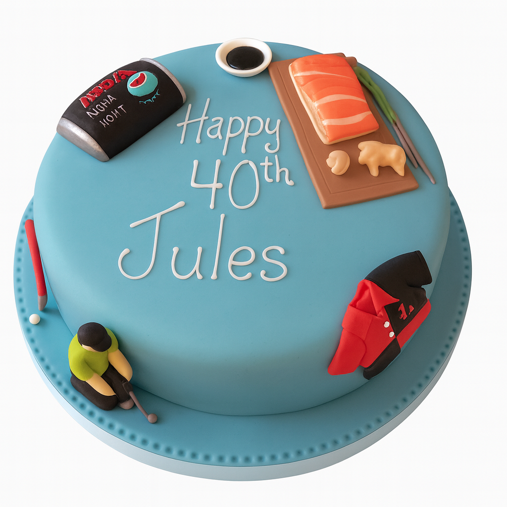 40th Birthday Cake For Men